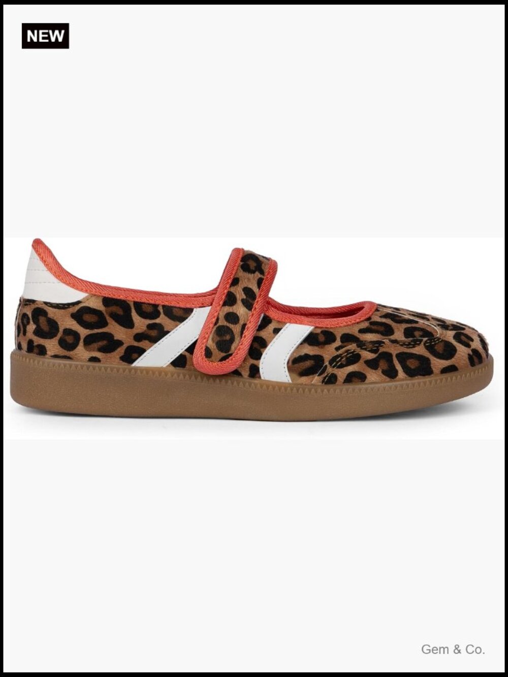 Women's Mary Jane Sneakers Slip-On Walking Shoes Hook & Loop Retro Flats